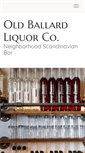 Mobile Screenshot of oldballardliquorco.com